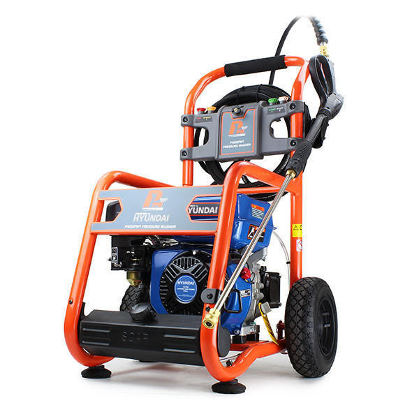 P1 3200psi 214bar Commercial Petrol Pressure Washer,212cc Hyundai Engine, 11L/min & 18" Rotary Flat Surface Cleaner | P3200PWT+85.403.005
