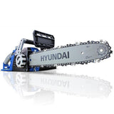 Hyundai 14" 35cm Electric Chainsaw 1600W 230V & Folding Trolley on Wheels, Garden Trolley 100kg | HYC1600E+GTW220