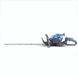 Hyundai 26cc 600mm Petrol Hedge Trimmer Cutter, Easy-Start & Lightweight 2-stroke & Folding Trolley on Wheels, Garden Trolley 100kg | HYHT2600X+GTW220