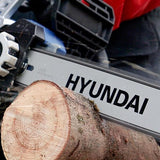 Hyundai 14" 35cm Electric Chainsaw 1600W 230V & Garden Trolley on Wheels, 100kg Load with Brakes  | HYC1600E+GTW260