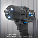 Hyundai 20V Cordless ½’’ Impact Wrench, 700Nm High-Torque with Friction Ring, Bare Unit | IW20X-700 - IW20X-700 with BI20-4 20V 4Ah Battery