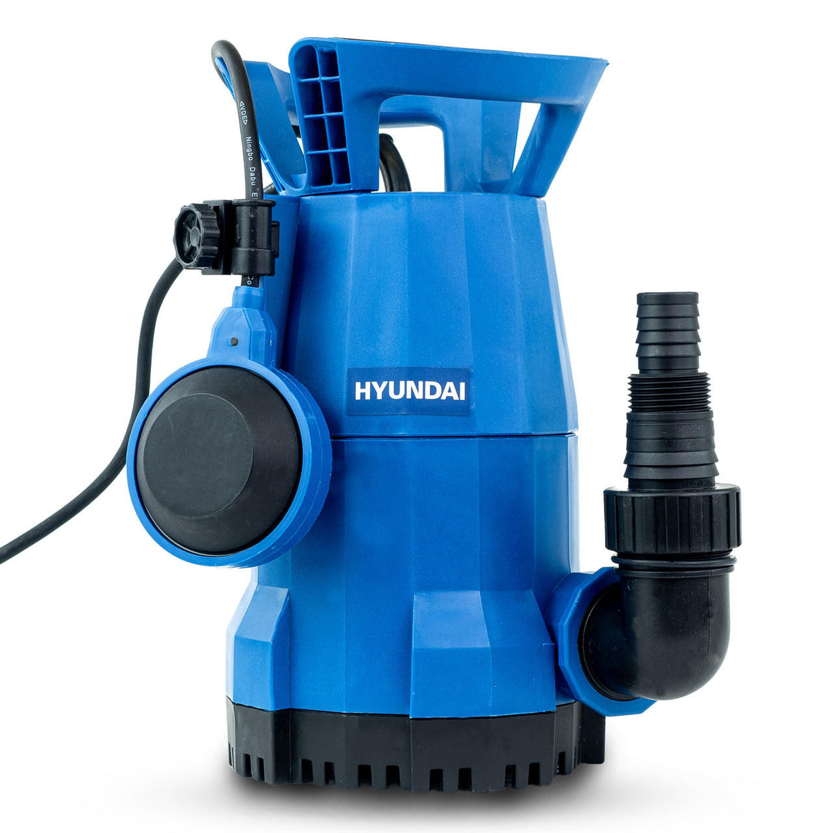Hyundai 250W Submersible Water Pump, 25-32mm / 1 - 1/2" Hose, Lightweight, Clean Water, 6m Lift | HYSP250CW