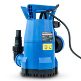 Hyundai 250W Submersible Water Pump, 25-32mm / 1 - 1/2" Hose, Lightweight, Clean Water, 6m Lift | HYSP250CW