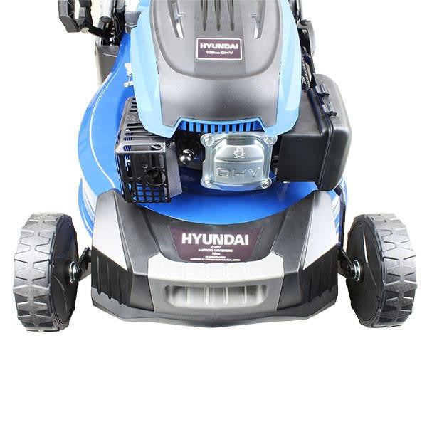 Hyundai 19"/48cm 139cc Self-Propelled Petrol Roller Lawnmower | HYM480SPR