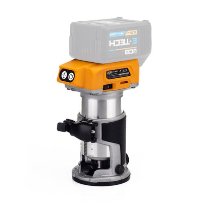 JCB 18V Brushless Trimmer Router Unit, 3/8" & 1/4" Collet (Machine Only) |21-18RT-B