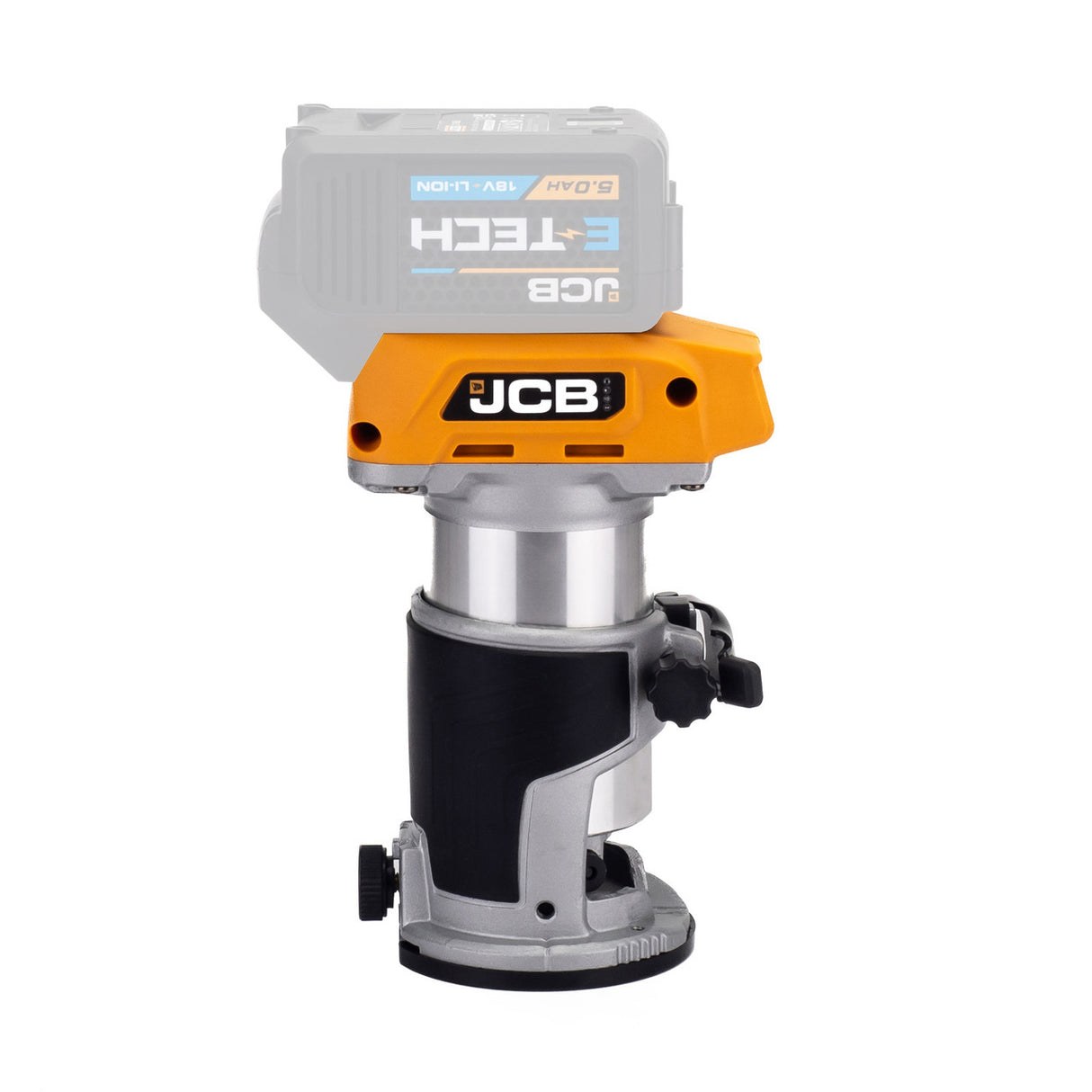 JCB 18V Brushless Trimmer Router Unit, 3/8" & 1/4" Collet (Machine Only) |21-18RT-B