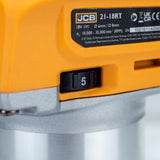JCB 18V Brushless Trimmer Router Unit, 3/8" & 1/4" Collet (Machine Only) |21-18RT-B