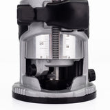 JCB 18V Brushless Trimmer Router Unit, 3/8" & 1/4" Collet (Machine Only) |21-18RT-B