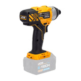 JCB 18V Cordless Impact Driver, 150Nm, 2.0Ah-5.0Ah Li-Ion Batteries, 1/4" Hex Quick Release Chuck | 21-18ID-B - Bare Unit