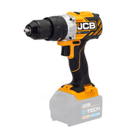 JCB 18V 65Nm Brushless Combi Drill Bare Unit,Variable Speed & LED Light, Belt Clip, 20+3 position & 13mm Keyless Chuck | 21-18BLCD-B - Bare Unit