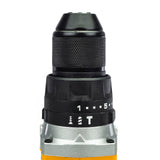 JCB 18V 65Nm Brushless Combi Drill Bare Unit,Variable Speed & LED Light, Belt Clip, 20+3 position & 13mm Keyless Chuck | 21-18BLCD-B - Bare Unit