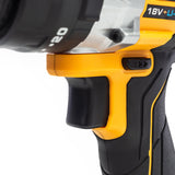 JCB 18V 65Nm Brushless Combi Drill Bare Unit,Variable Speed & LED Light, Belt Clip, 20+3 position & 13mm Keyless Chuck | 21-18BLCD-B - Bare Unit + 5.0Ah Battery