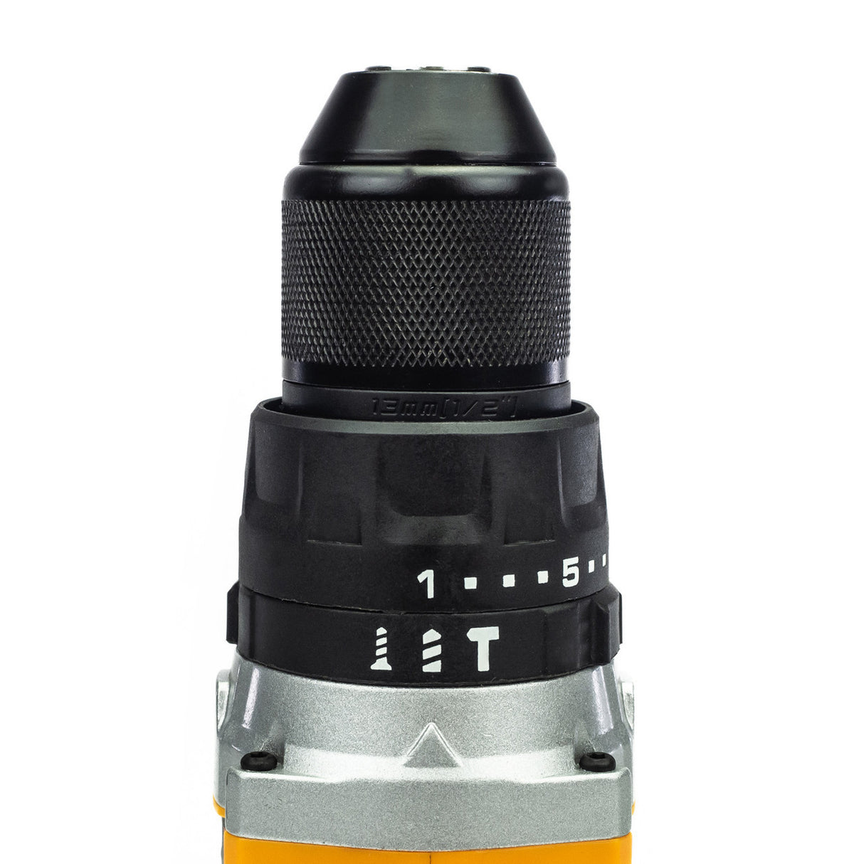 JCB 18V 65Nm Brushless Combi Drill Bare Unit,Variable Speed & LED Light, Belt Clip, 20+3 position & 13mm Keyless Chuck | 21-18BLCD-B - Bare Unit + 5.0Ah Battery