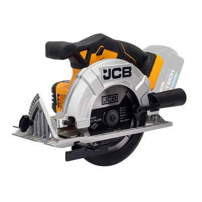 JCB 18V Cordless Circular Saw 165mm 6.5" Li-Ion Battery 2-5.0Ah | 21-18CS-B - Bare Unit