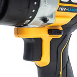 JCB 18V Brushless Drill 2.0-5.0Ah Li-ion Battery, 13mm 1/2" Keyless Chuck | 21-18BLDD-B - Bare Unit