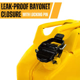 JCB Professional Jerry Can 20L, Heavy-Duty 0.8mm Steel | JCBJCAN20 - 20L Jerry Can