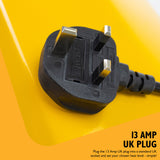 JCB 215,000BTU / 63kW Diesel Space Heater 1300m³ Coverage, Diesel or Kerosene, Thermostat | JCB-SH215D