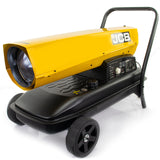 JCB 215,000BTU / 63kW Diesel Space Heater 1300m³ Coverage, Diesel or Kerosene, Thermostat | JCB-SH215D