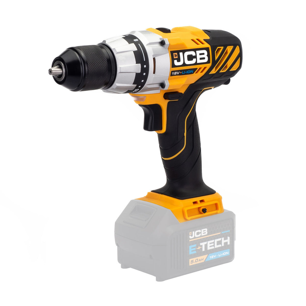 18V Cordless Drill Driver Li Ion 2Ah 5Ah 13mm 1 2" Keyless Chuck