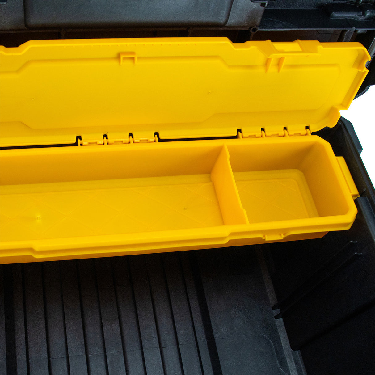 JCB Site System 5-Piece Tool Storage Set, Heavy-Duty Modular Toolboxes | JCB-SITESYS-ST-2