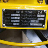 Pacini 36" Walk Behind PowerFloat | PT36 - Keyboard