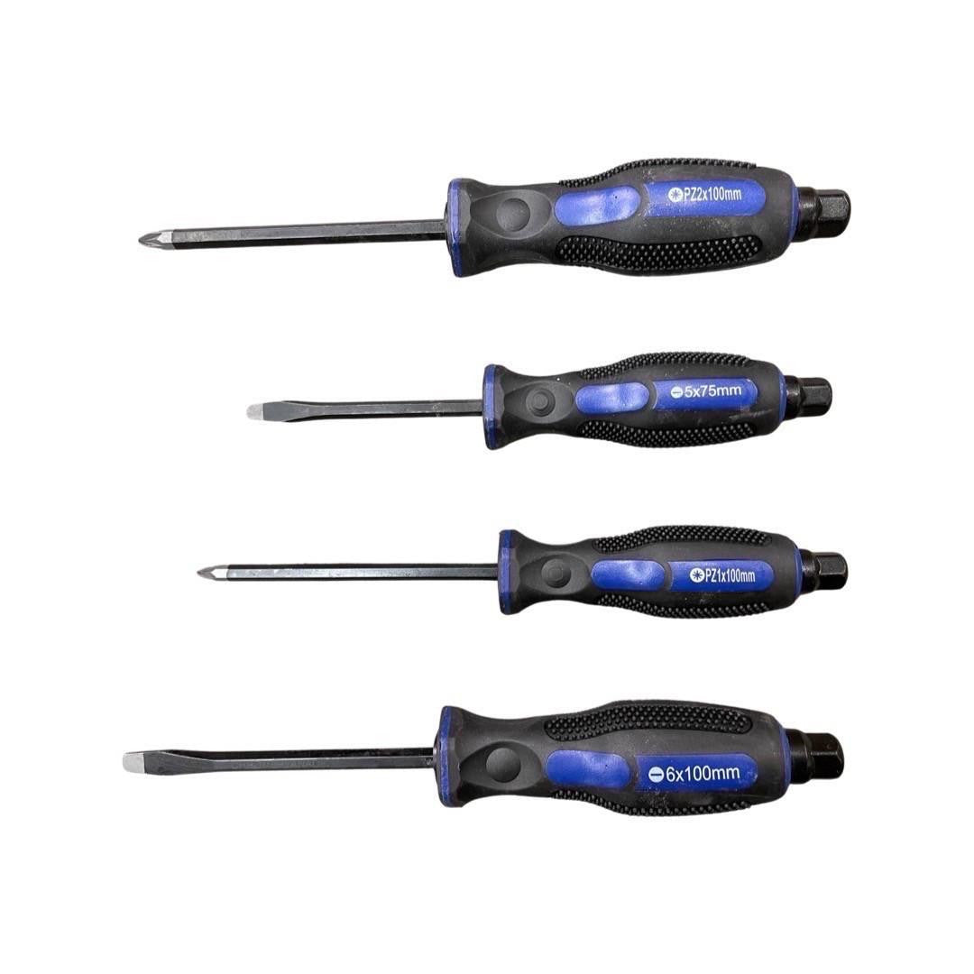 Tried + Tested Go Through Screwdriver Set (4 Pieces) | TT079