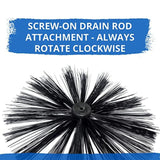 Tried + Tested Chimney Sweeping Brush Head (400mm) | TT227
