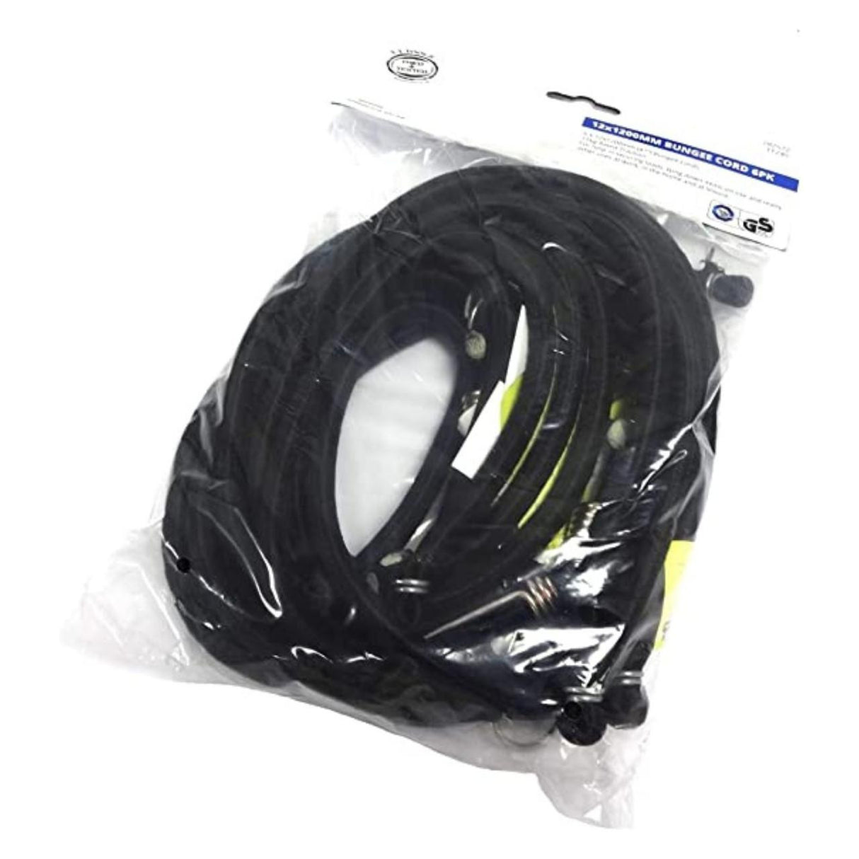 Tried + Tested 6 Piece Bungee Cord Set (12mm x 1200mm) | TT245