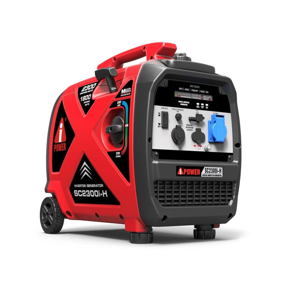 A-iPower 1900W / 1.9kW Petrol Inverter Generator, Sine Wave Output | SC2300i-H