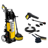 Lavor Ninja 160bar Electric Pressure Washer 2500W 8.5L/Min Flow 8m Hose & Attachments | 8.086.0145C