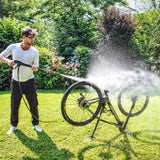 Clean bikes and items with ease.