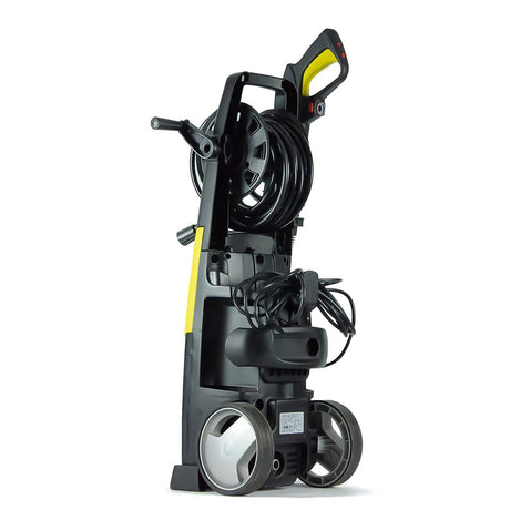 Includes a range of attachments: high-pressure lance, gun, hose, brushes, and more