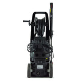 Compact, portable design with wheels for easy transportation