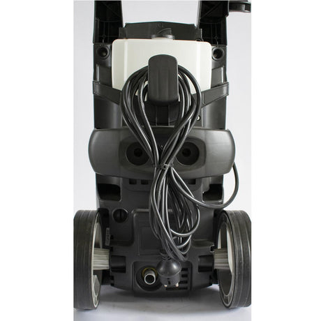 Professional-grade construction with aluminum pump head and adjustable pressure lance