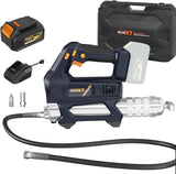 MAXXT 20V Cordless Grease Gun, 20000 PSI, 4.0Ah Battery, Quick Charger, 40” Hose, LED Light & 6 Speed | BA7141-2-UK