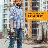 MAXXT 20V Cordless Grease Gun, 20000 PSI, 4.0Ah Battery, Quick Charger, 40” Hose, LED Light & 6 Speed | BA7141-2-UK