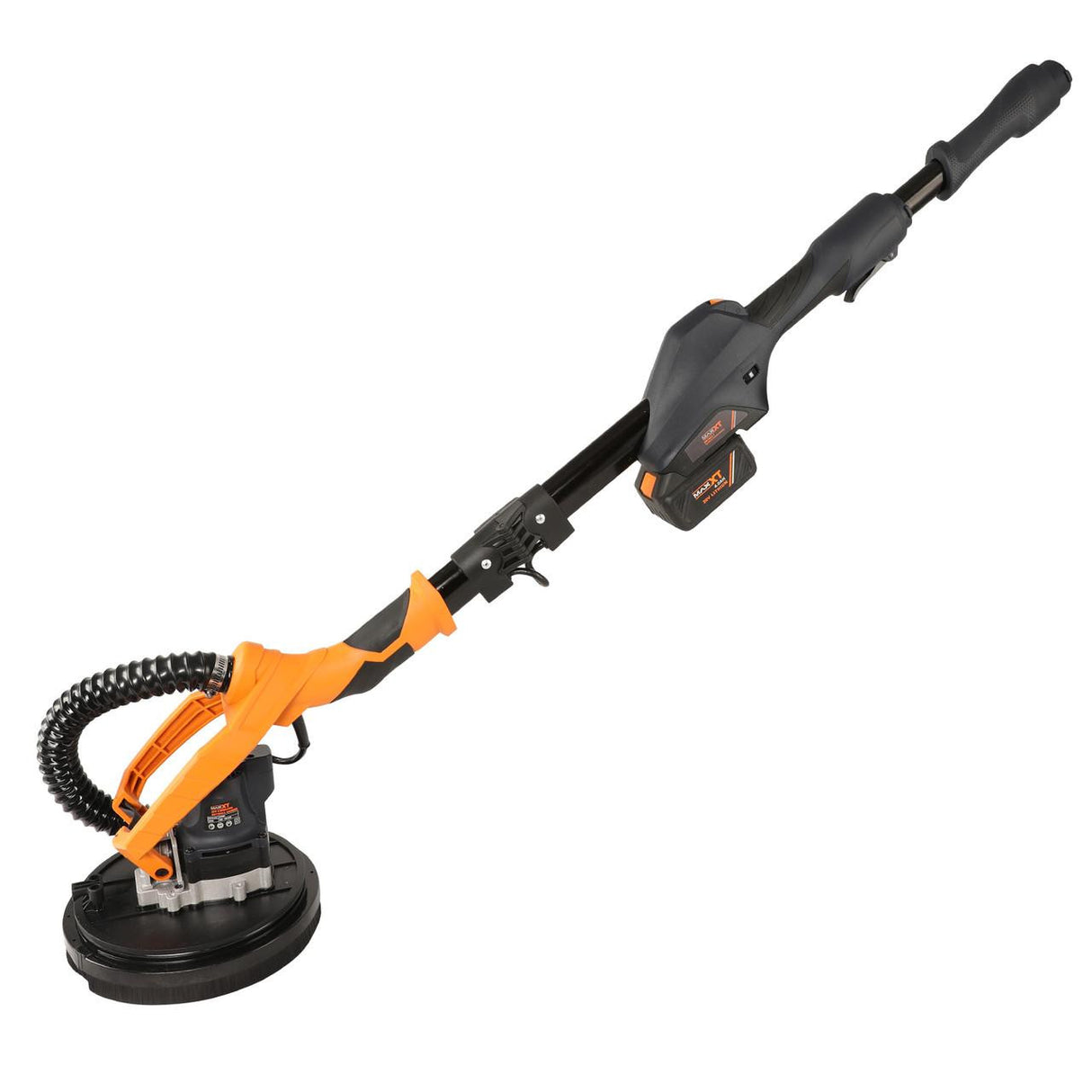 MAXXT 20V Brushless Cordless Wall Sander, 225mm disc, 110-165cm for walls and ceilings, 4Ah Battery and Charger | BR7201-7-UK