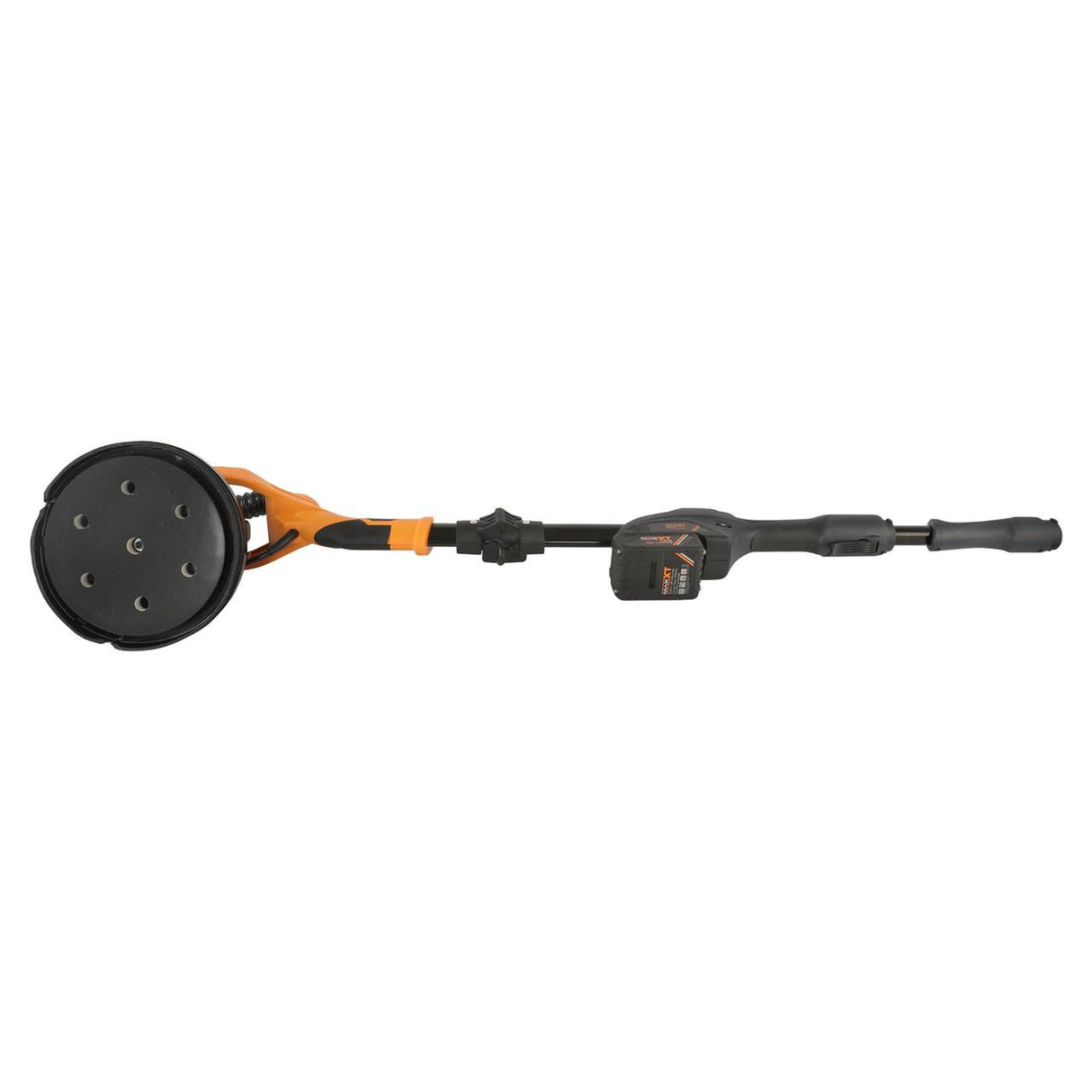 MAXXT 20V Brushless Cordless Wall Sander, 225mm disc, 110-165cm for walls and ceilings, 4Ah Battery and Charger | BR7201-7-UK