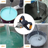 MAXXT 1400W Mixer, 2-Speed Gear, M14, 140mm Mixing Paddle + 2 Wrenches, 220-240V | MPM1400V1-UK