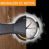 MAXXT 150mm Orbital Sander, 110V, 350W Brushless Motor, 6-Speed 4000-10000 RPM | R7303-4-UK3