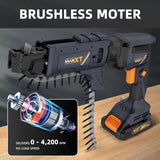 MAXXT 2-in-1 Screw Gun Kit with Collated Drywall Attachment, Brushless | BR8504-1+P1901-UK