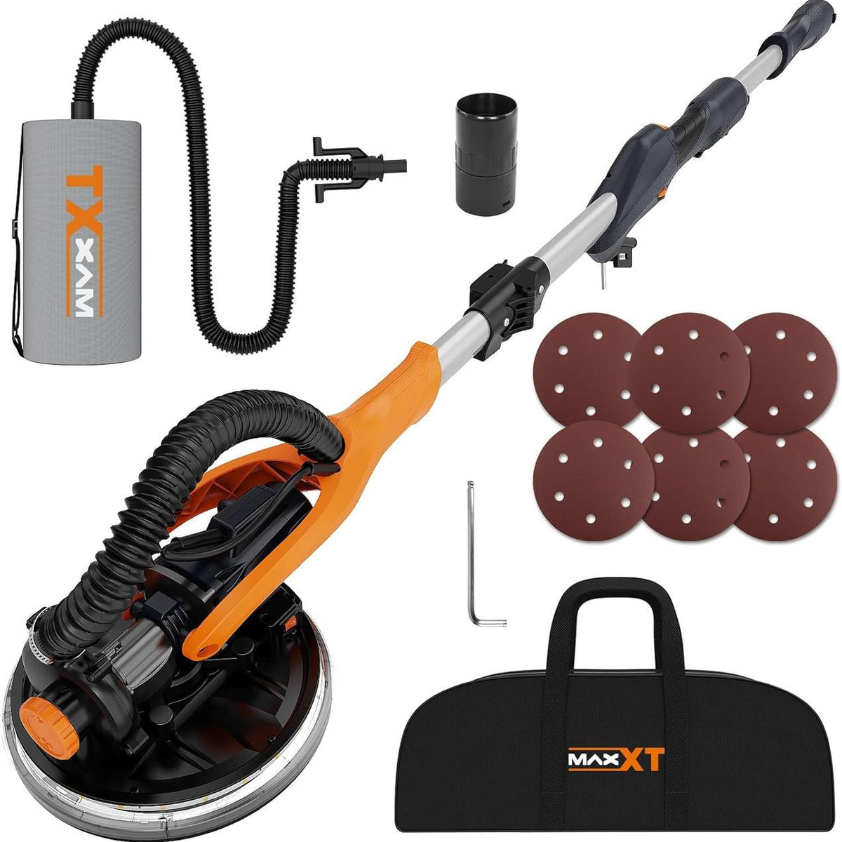MAXXT Electric Drywall Sander, LED Light, Te... – Power Site