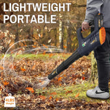 MAXXT 20V Cordless Leaf Blower, 200Mph Air 3-Speed, 2Ah Li-ion Battery and Charger | BG4201-UK