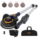 MAXXT Brushless Orbital Drywall Sander, 4mm Orbit , 400W, 215mm Pad , 1.65m Extension Pole  | MBLS400FB-UK