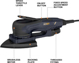 MAXXT Brushless 3mm Triangle Sander, 350W, 6-Speed, 10x Sanding Pads | R7310-UK