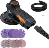 MAXXT 6'' (150mm) Brushless Random Orbital Sander, 350W, 2-Speed (4000–10000 RPM),10 Sanding Discs | R7308-UK