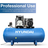 Hyundai 200 Litre Air Compressor, 14CFM/145psi, Electric 3hp | HY3200S