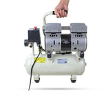 Hyundai 8 Litre Air Compressor, 4CFM/118psi, Silenced, Oil Free, Direct Drive 0.75hp | HY5508