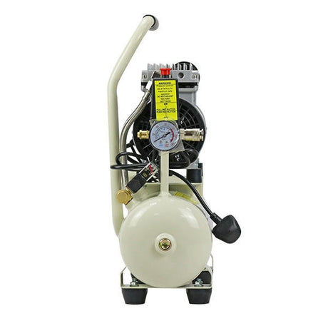 Hyundai 8 Litre Air Compressor, 4CFM/118psi, Silenced, Oil Free, Direct Drive 0.75hp | HY5508