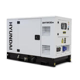 Refurbished  Hyundai 9kW/11.25kVA Single Phase Diesel Generator | DHY9KSEm - Grade C